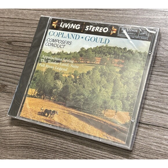 Copland & Gould Composers Conduct RCA Living Stereo CD 1993 Factory Sealed - Picture 1 of 4